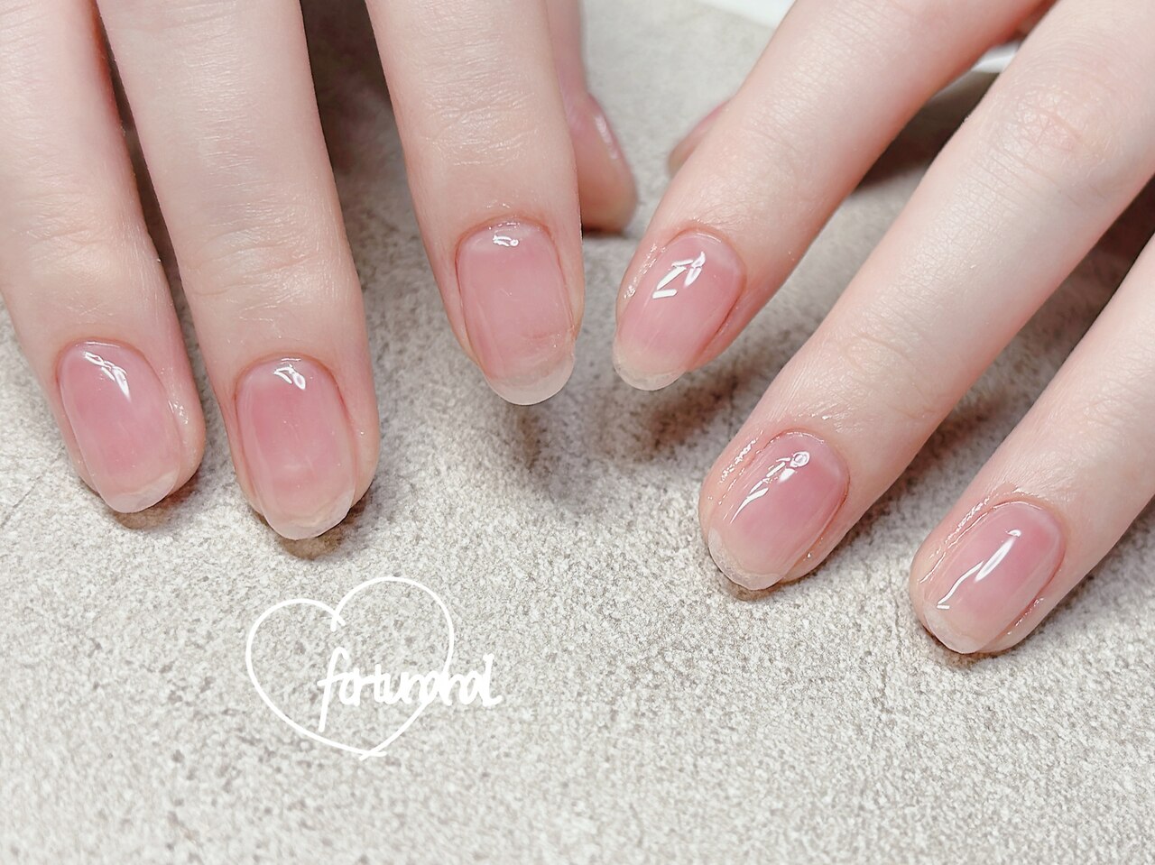 EVER NAIL office pink アレンジ入り Office Pink