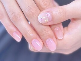 押し花ネイル