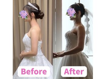 ボディキュア ブライダル美容整体 大阪梅田/【スマホ首・巻き肩】同時に改善