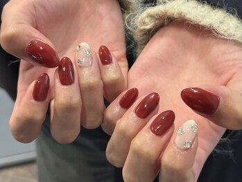 ウォル トウキョウ 渋谷(WOL TOKYO)/ボルドーネイル