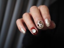 ヌクレオ(n‘ucleo)/【sheira】ヒョウ柄ネイル