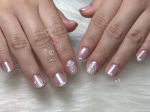 ユーネイルズ(U nails)/All手書きアート