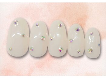 ３月キャンペーンネイルA￥4600