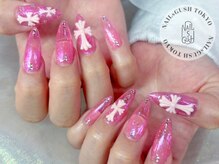 ネイルズガッシュトウキョウ 横浜西口店(NAILsGUSH TOKYO)/クロムパーツ/十字架