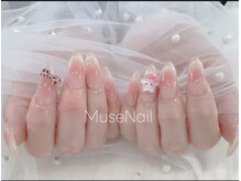 ミューズネイル(muse nail)/チーク＋マグネットフレンチ