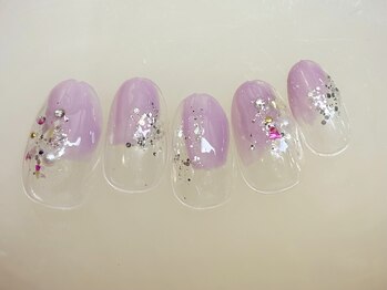 キラキラネイル