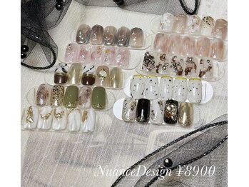 ファーストネイルアンドアイラッシュ(1st NAIL&eyelash)/NuanceDesign8900円