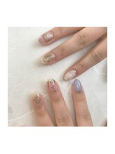 アンバー(Amber)/手書き ペイント(^^)