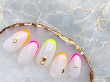 スリー(THREE)/summer,2020/nail design