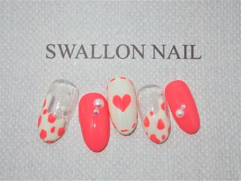 スワロンネイル(SWALLON NAIL)/１・２月　定額ネイル