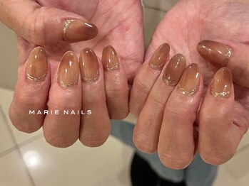マリーネイルズ 心斎橋店(MARIE NAILS)/新規様¥8,800 べっ甲 1107a