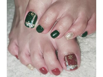 トータルビューティーステラ(TOTAL BEAUTY STELLA)/クリスマスネイル