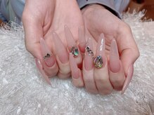 レアネイル 新宿(le'a nail)/シンプルロングネイル