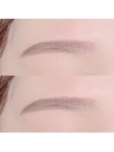 【2位】≪美眉ワックススタイリング≫　垢抜けるならコレ！黄金比で整うトレンド美眉♪