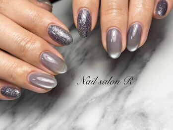 ネイルサロン アール(Nail salon R)/マグネット×フラッシュ