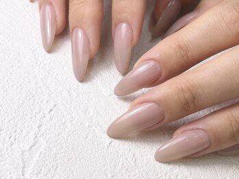 ビオトーププラス 銀座7丁目店(bio tope+)/ベージュネイル　銀座フィルイン