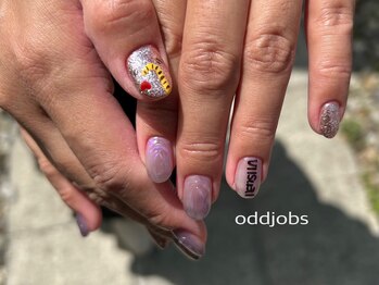 オッドジョブス ネイルアンドアイラッシュ 府中店(odd jobs Nail & Eyelash)/【パラジェル】推しネイル