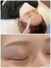 【顔の印象激変！】骨格に合わせた美眉WAXで垢抜け確定★メンズも大歓迎！