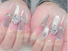 クイックスカルプ 新宿店(Quick Sukarupu)/ツーカラーマグネットネイル