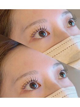 ルテ(L'te)の写真/《まつ毛にお悩みの方・他店で上がらなかった方》仕上がりはもちろん、持ちの良さも自慢のサロン◎