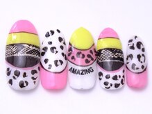 ネイリックス 栄ガスビル(NAILX)/タッキー☆柄ネイル☆