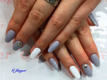 ジー フィンガー 千葉店(G)/ニットネイル