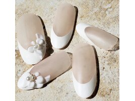 白フレンチネイル☆