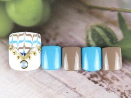 フットジェルアート2本付3850円