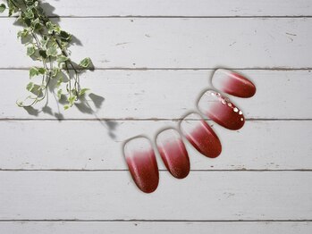 ファストネイル 静岡パルシェ店(FAST NAIL)/フレンチ　雪の結晶【11545】