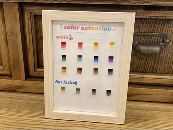 ラフアイラッシュ 千葉店(La:ugh eyelash)/【カラーエクステ】