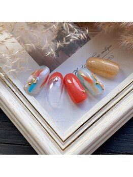 セプトネイル 函館店(SEPT NAIL)/7月大人可愛いサンプル 6930