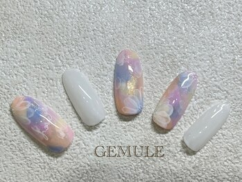 ネイルアンドアイラッシュ ジェムール 川越店(Nail&Eyelash GEMULE)/4月新作デザイン