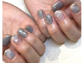 ネイルクイックオアシス ペリエ千葉店/ハンドジェルコース+アート