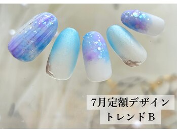 ワンフォアスマイル 北谷店(One for smile)/7月定額デザイン