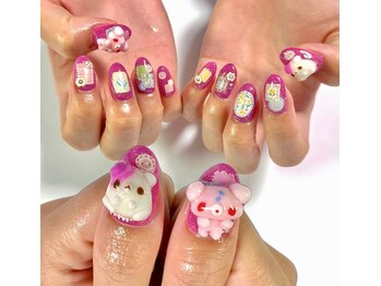 チャーレム ネイル(charlem nail)/misa担当☆動物パーツ
