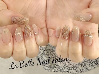 ラベル(La'Belle)の写真/【Hand★（自爪）持ち込みデザインコース】技術力の高さが自慢!ラメグラ/オーロラ/マグネット/ミラーネイル