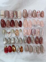 ガガ ネイルアンドビューティー(GAGA)/定額デザイン　¥6600~¥8800