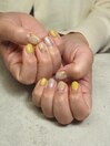 春限定＊ミモザネイル