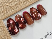 ジェミーネイル(JeMY nail)/〈付替オフ無料〉華やかアート