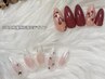 【ショートでも◎】さくらんぼ/お花/リボンから選ぶ春ネイル¥4400
