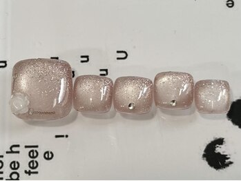 ジェミーネイル エビス(Jemiy nail ebisu)/マグネットラメグラ薔薇10480yen