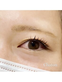 ネイルアンドアイラッシュ シャトン(Chaton)/まつげパーマ◆新規￥4000