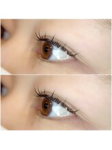 ネイルアンドアイ ビューティーオーブ(nail&eye beauty ORB)/フラットラッシュ120本