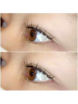 ネイルアンドアイ ビューティーオーブ(nail&eye beauty ORB)/フラットラッシュ120本