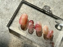 サトリネイルルーム 西宮北口(satori nail room)/桃＊。