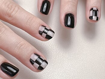 寺子屋ビューティーズ(寺子屋Beauty's)/格子ネイル