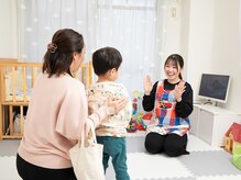 ブルーム(bloom)/キッズスペースへご案内します。