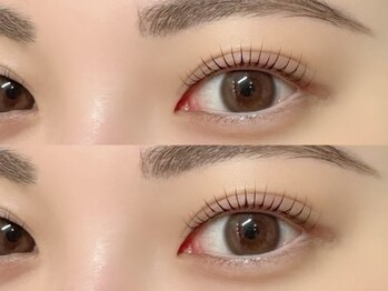 ザ ラッシュルーム 泉大津店(THE LASH ROOM)の写真/自まつ毛を最大限に長く,自然に,ぱっちりと見せたい方必見♪上下まつげパーマ&自然なカールで素顔美人！