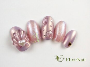 エリクサーネイル 西武新宿(Elixir Nail)/定額c やり放題/クーポン使用