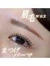 《ご新規様》12/2・3限定★眉毛wax + まつげパーマ　¥8500→¥7800